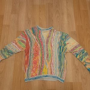 VTG 90s Coogi Sweater in beautiful colors and pattern